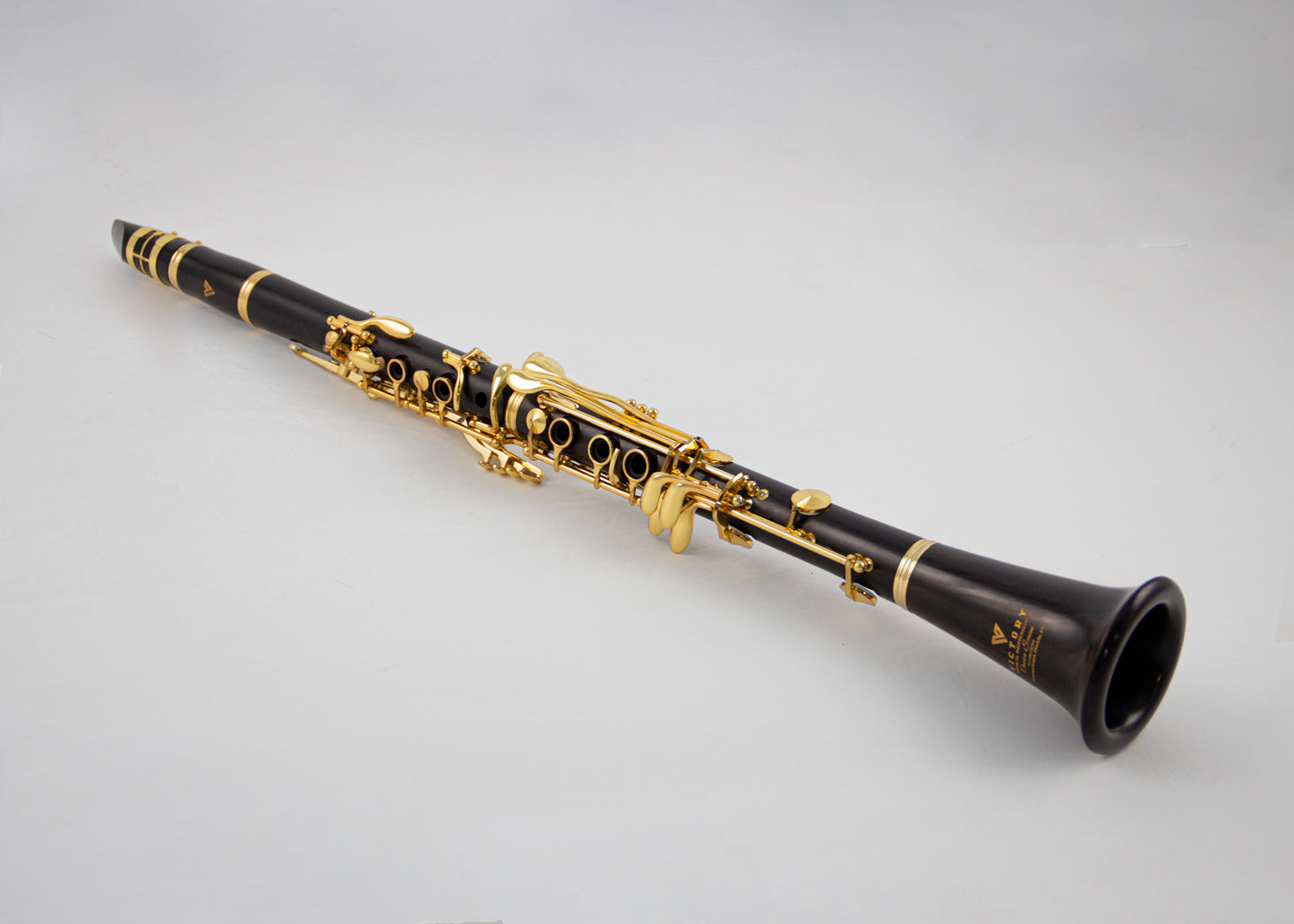 Crown Series Grenadilla Wood B Flat Clarinet [VCLN-CSGS]