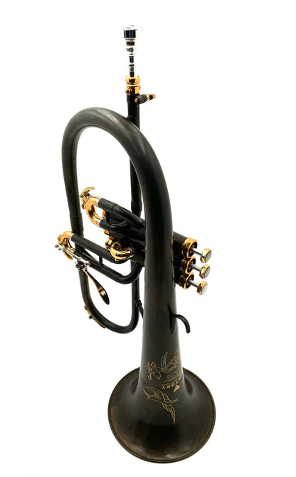 Revelation Series Professional Flugelhorn - Unlacquered / Gold