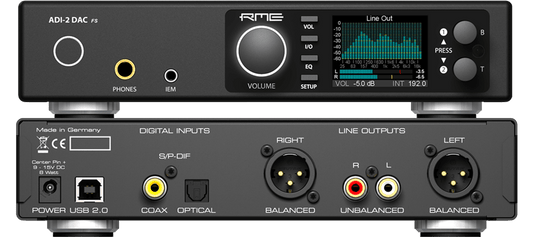 RME ADI-2 DAC FS Reference DAC and Headphone Amp, product image