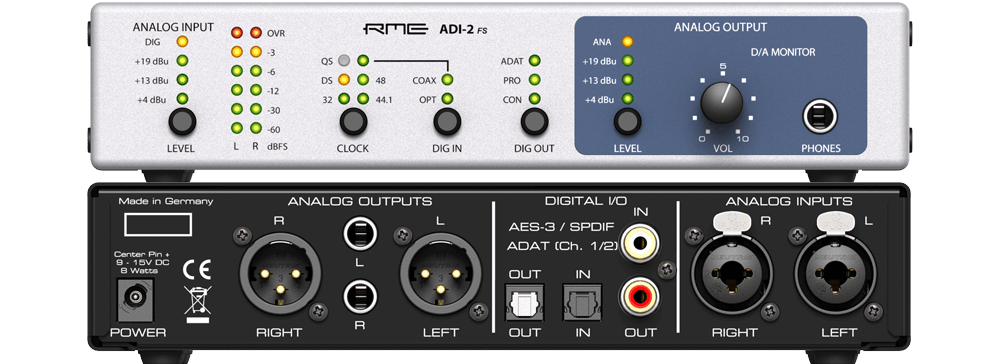 RME ADI-2 FS Reference AD DA Converter, product image