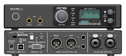 RME ADI-2 Pro FS Black Edition AD DA Converter, product image