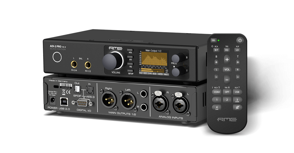 RME ADI-2 Pro FS Black Edition AD DA Converter, product image