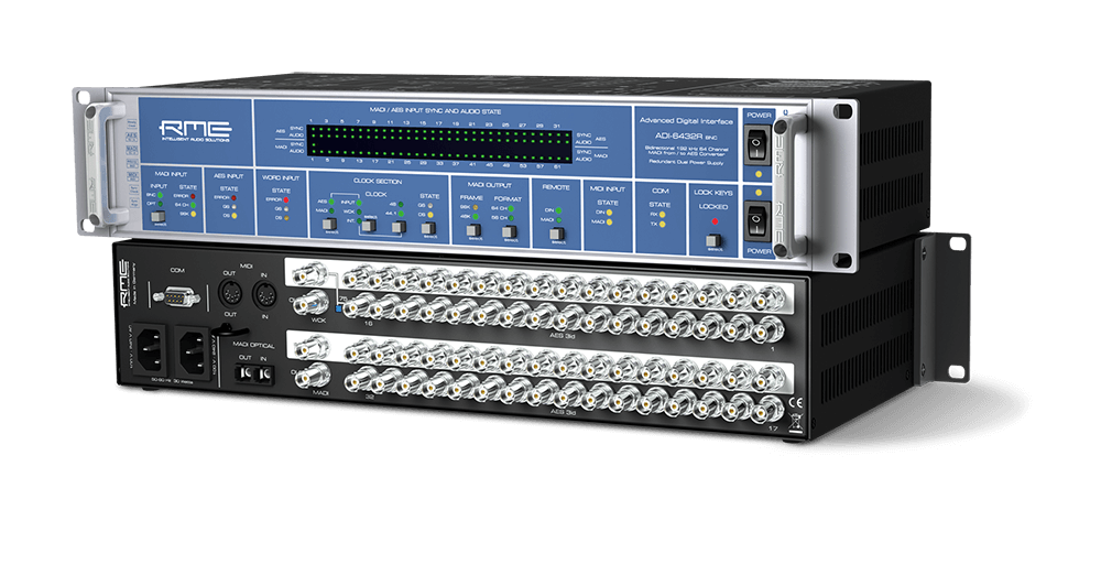RME ADI-6432 R BNC Single Mode MADI Converter, product image