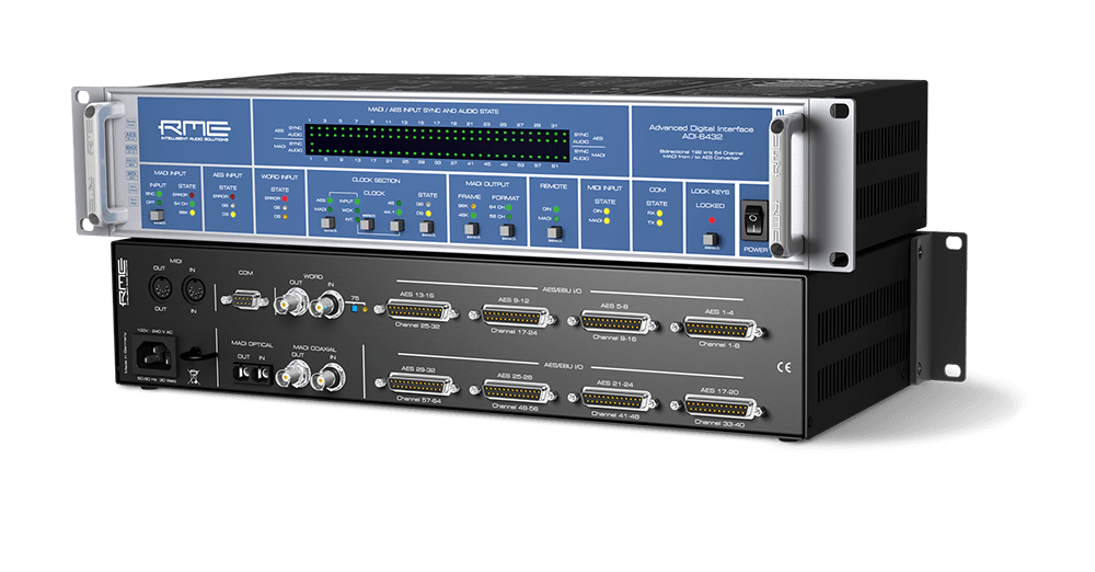 RME ADI-6432 R Redundant MADI to AES/EBU Converter, product image