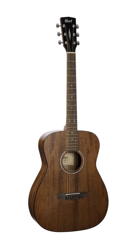 Cort Standard AF510M Folk Acoustic Guitar Open Pore Natural - front view