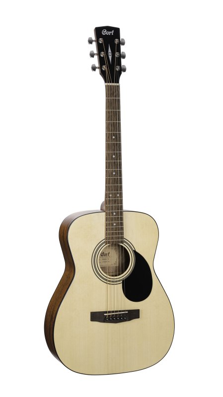 Cort Standard AF510 Folk Acoustic Guitar Open Pore Natural - front view
