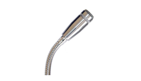 Astatic 119L-19 Cardioid Dynamic Microphone, 19" Gooseneck, 2 3/4" Flange and 6' Cable - Chrome