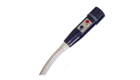 Astatic AMC105-2-19 Omnidirectional Dynamic Microphone, 2 DPDT Push-to-Talk Switch, 19” Gooseneck, 2 3/4” Flange and 6’ Cable