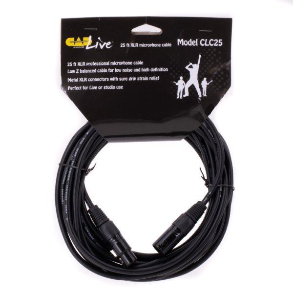 CAD Audio CLC25 Professional XLR Microphone Cable. 25'