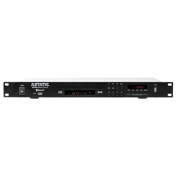 Astatic MP200 Multifunction Media Player With DVD, USB And AM/FM Radio
