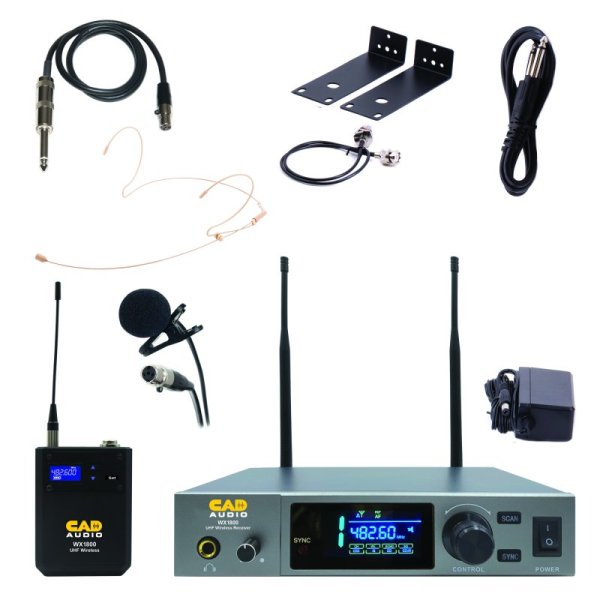 CAD Audio WX1800BP True Diversity UHF Wireless Body Pack Microphone System