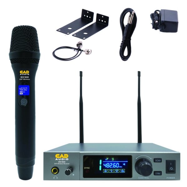 CAD Audio WX1800HH True Diversity UHF Wireless Handheld Microphone System
