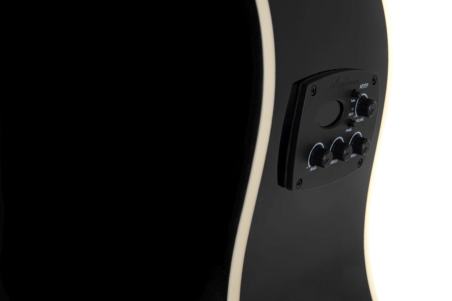 Applause Wood Classic Dreadnought Black Gloss Electro - view 11