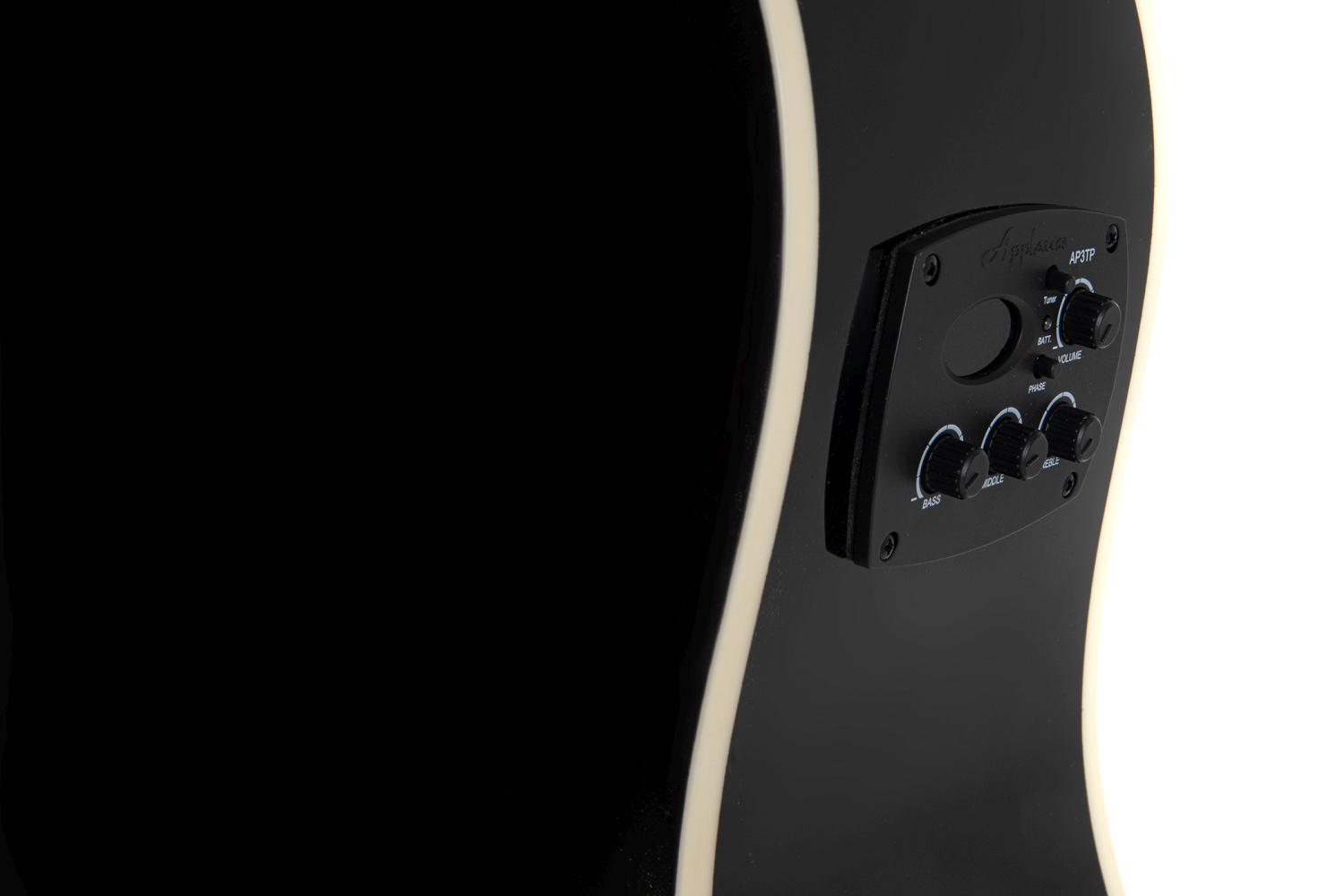 Applause Wood Classic Dreadnought Black Gloss Electro - view 11