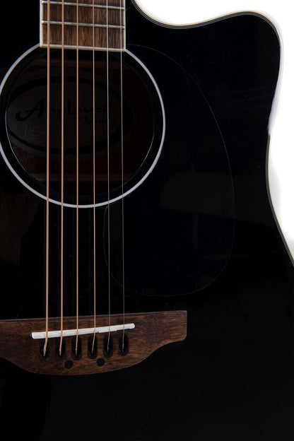 Applause Wood Classic Dreadnought Black Gloss Electro - view 8