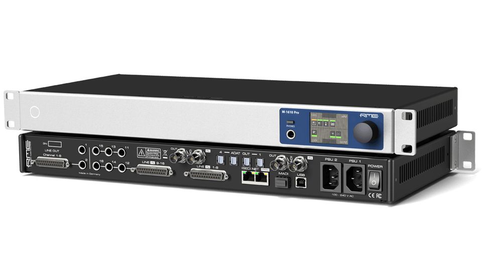 RME 12Mic 12-Channel AVB Microphone Preamp, product image