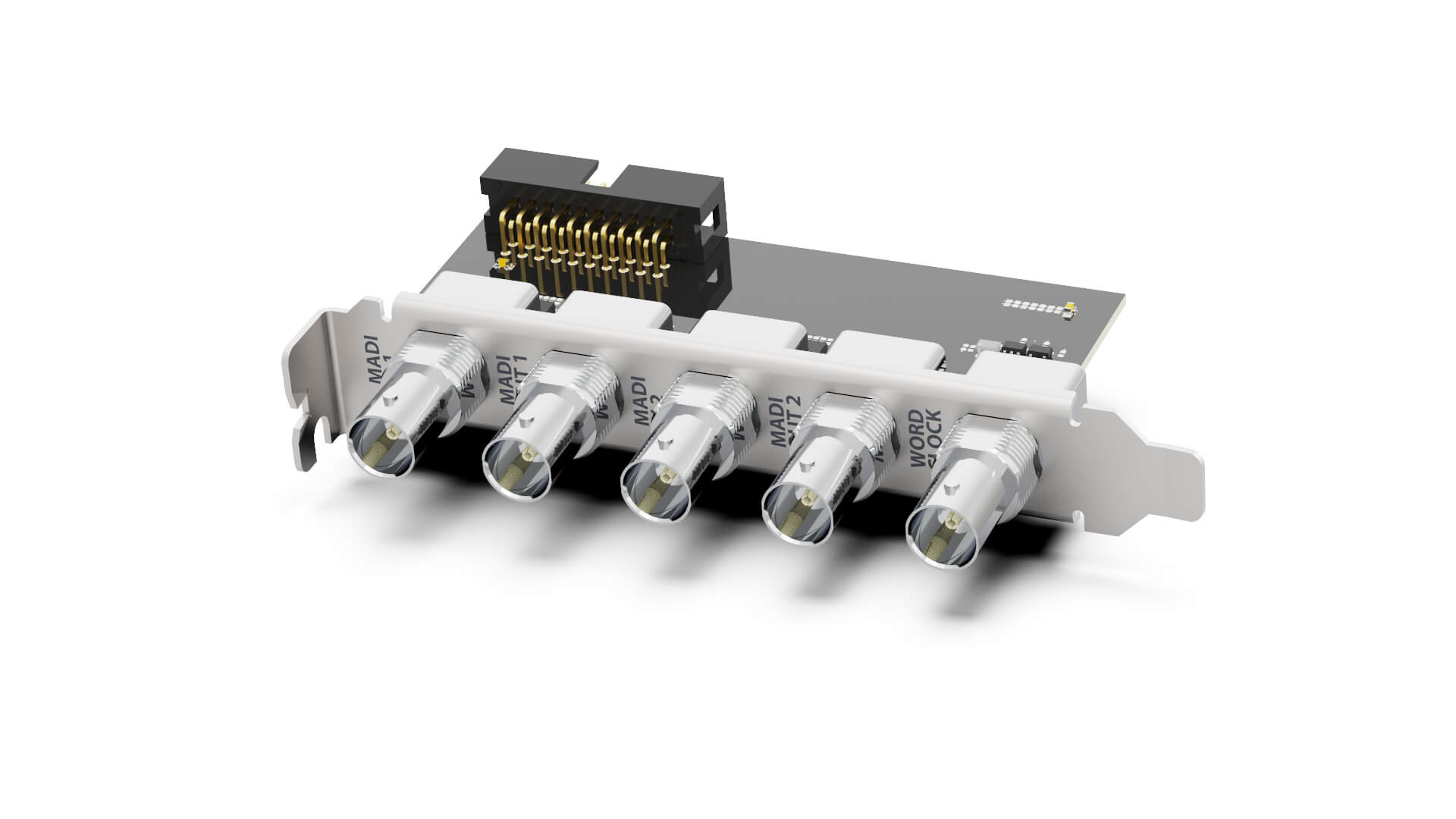 RME AoX MADI expansion board, coaxial BNC