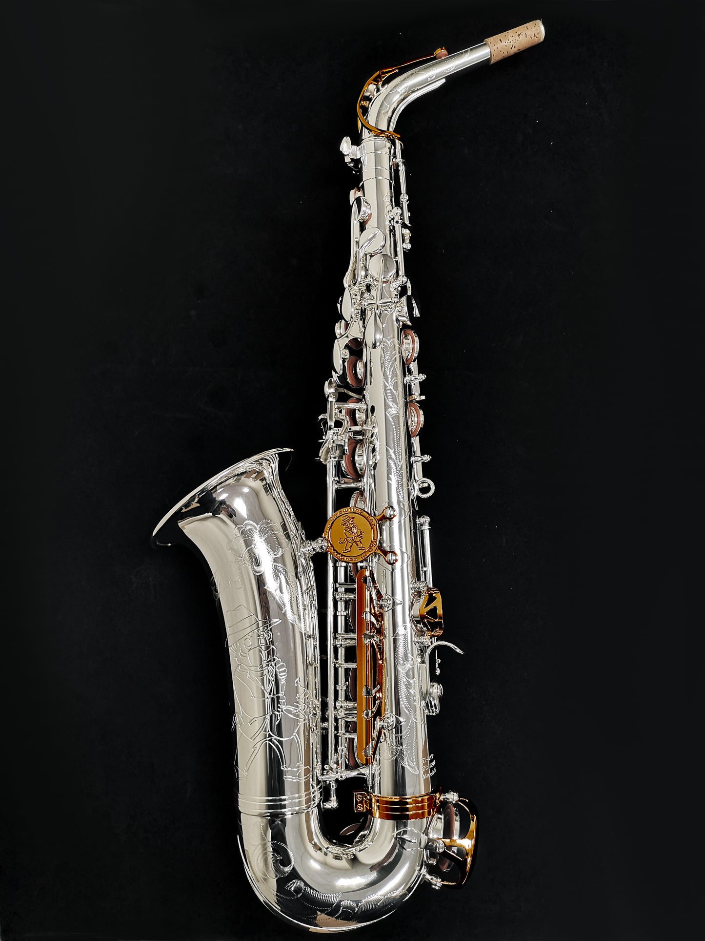 G2 Revelation Series Professional Alto Saxophone Silver Plated
