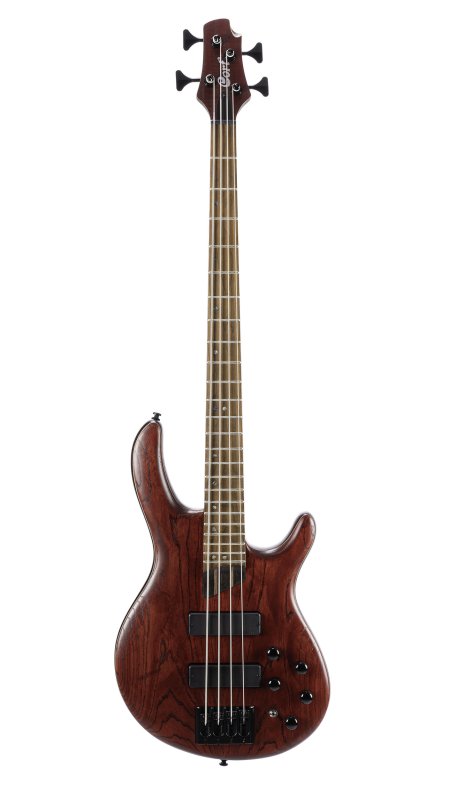 Cort Artisan B4 Element Bass Open Pore Burgundy Red - front view