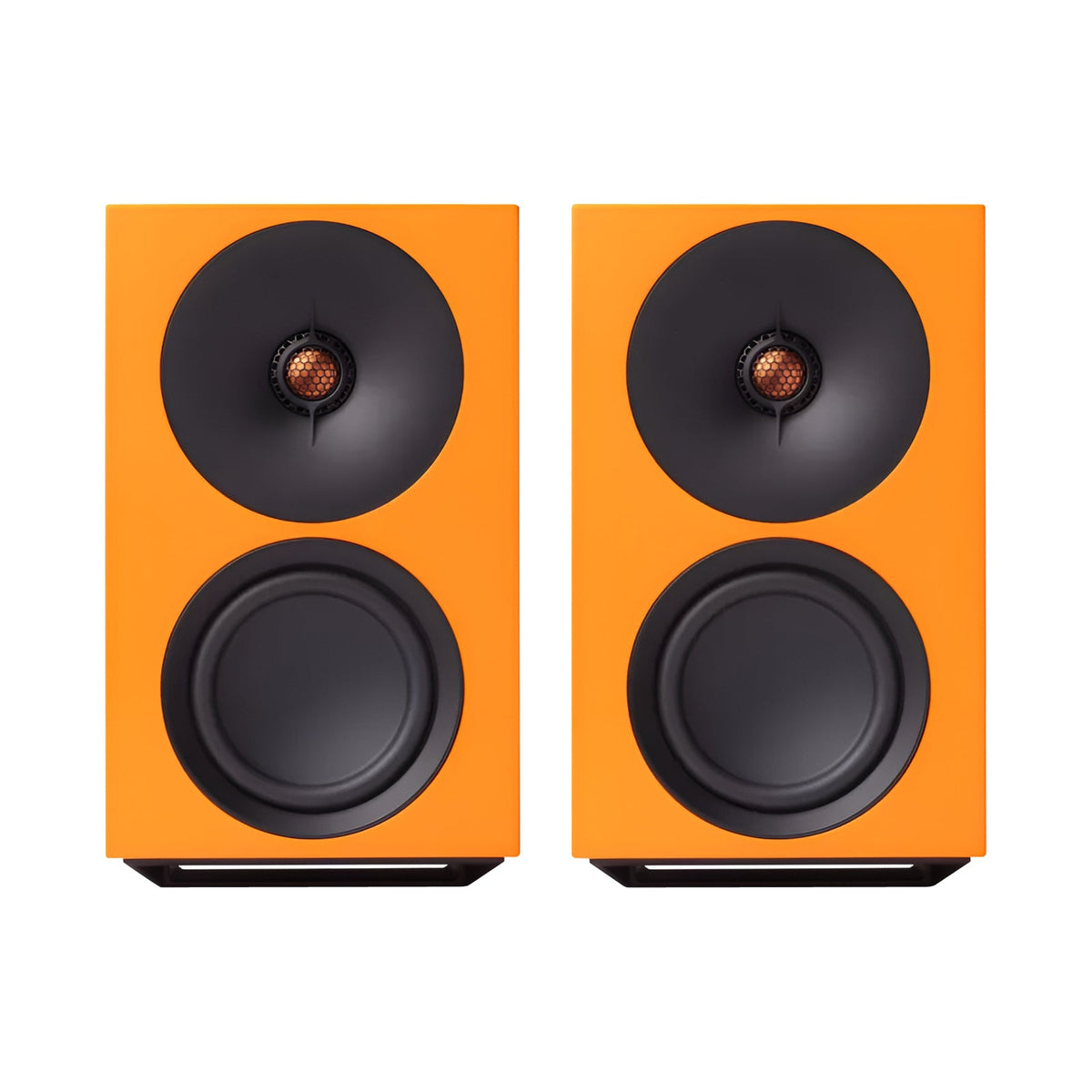 Cambridge Audio L/R M Powered Streaming Speakers, Pair, Orange