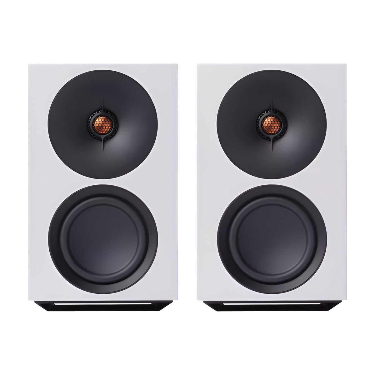 Cambridge Audio L/R M Powered Streaming Speakers, Pair, White