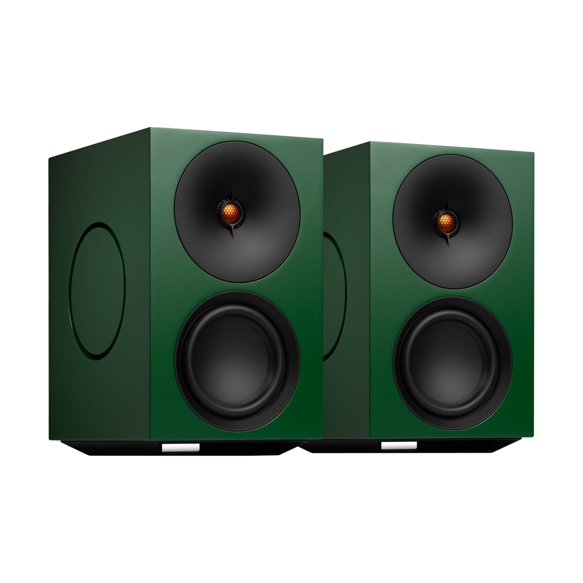 Cambridge Audio L/R X Powered Streaming Speakers, Pair, Green