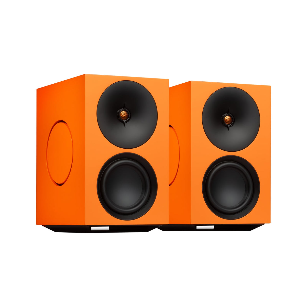 Cambridge Audio L/R X Powered Streaming Speakers, Pair, Orange