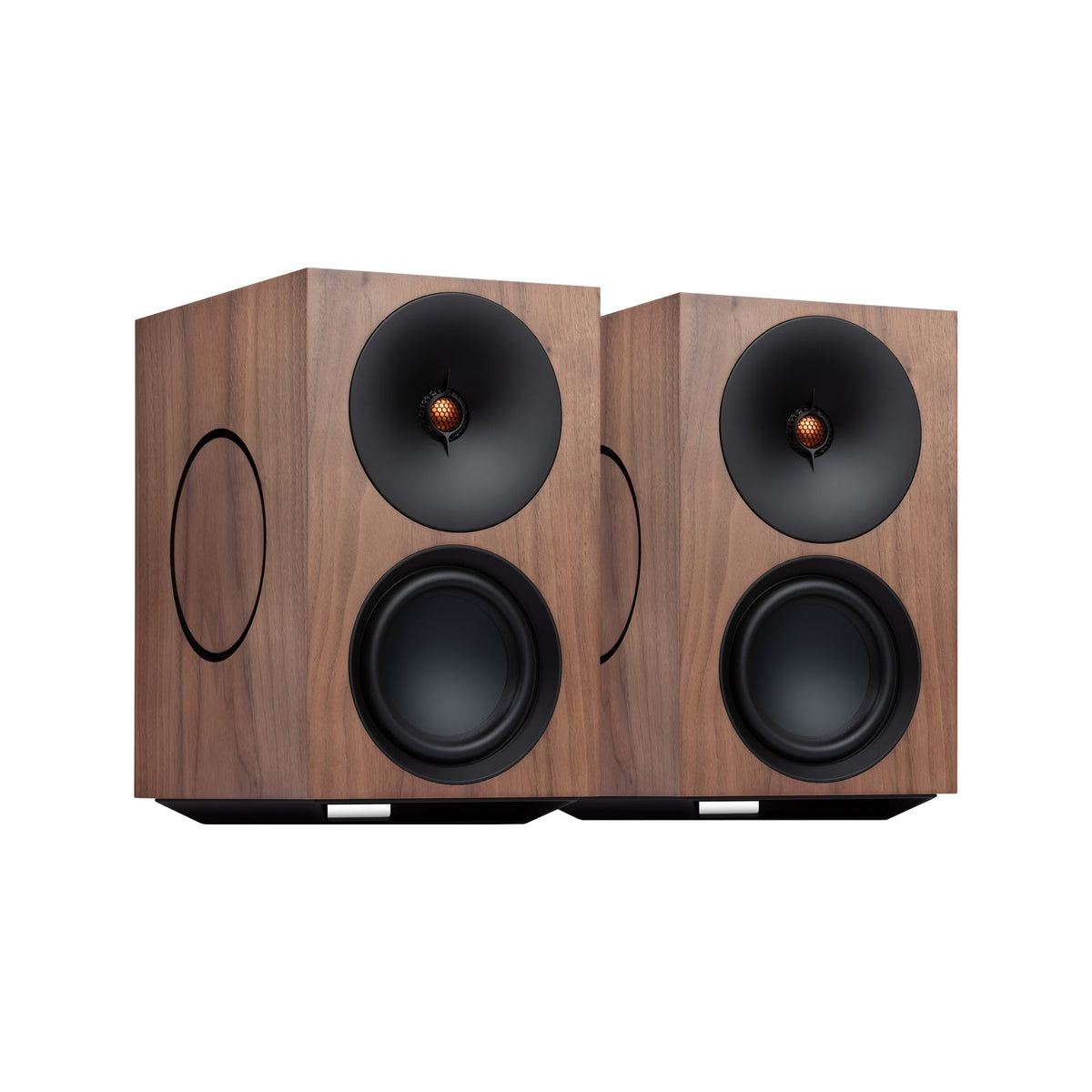 Cambridge Audio L/R X Powered Streaming Speakers, Pair, Walnut