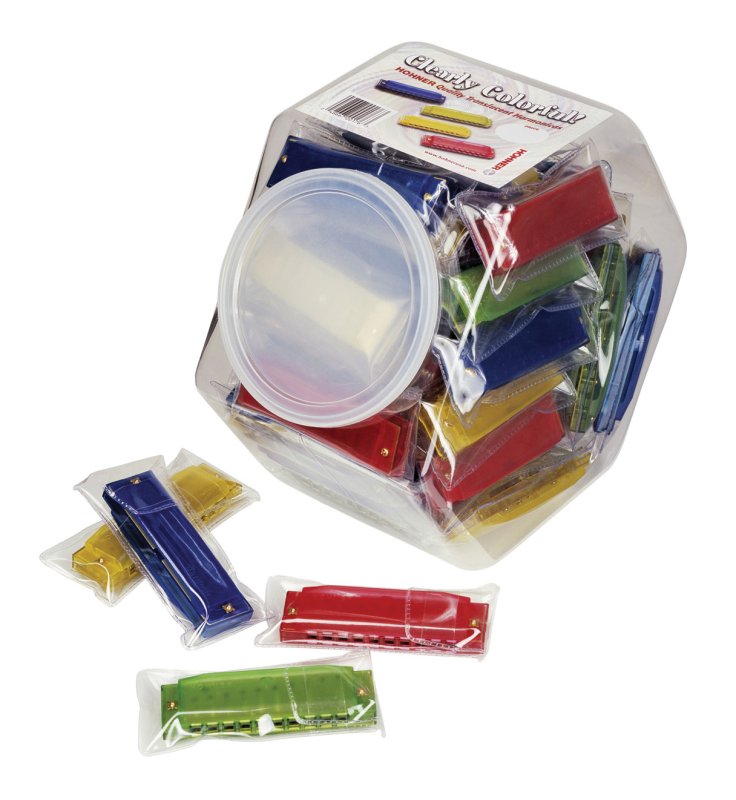 Hohner CCH48 Harmonica Counter Display, Translucent
