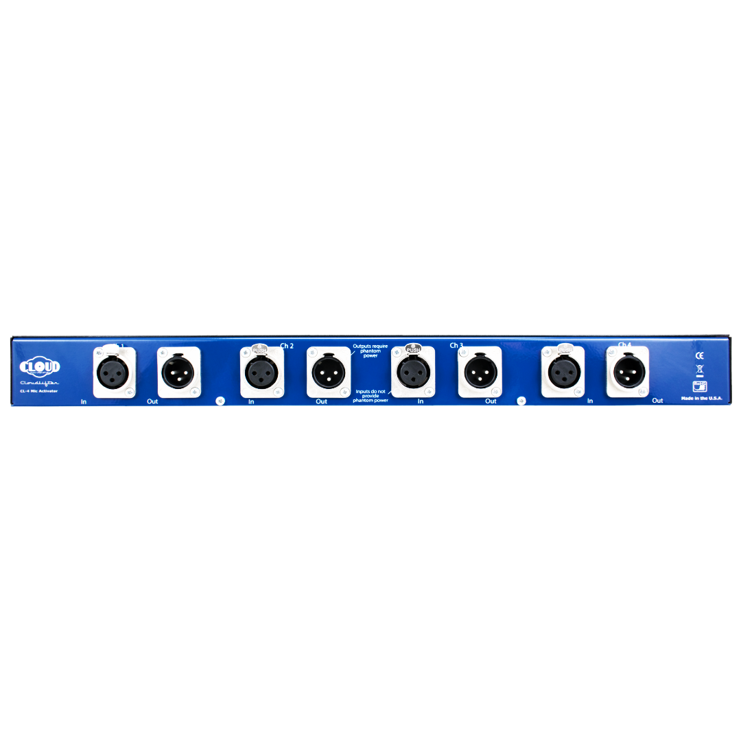 Cloud Microphones Cloudlifter CL-4 4-Channel Rackmount Mic Activator, view 2