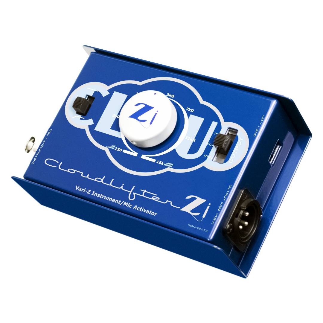 Cloud Microphones Cloudlifter CL-Zi DI and Mic Activator, front view