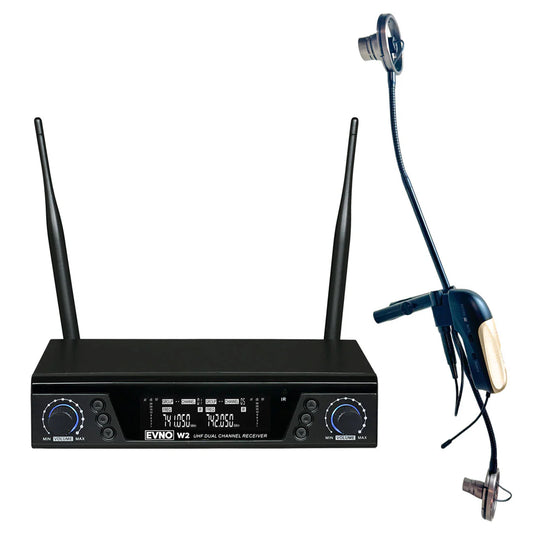 Evno CLX-W2 Clarinet & Oboe Wireless System (Dual)