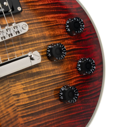 Cort CR300 Deluxe Flaming Burst, detail