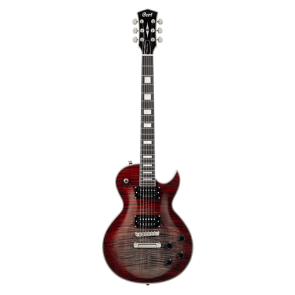 Cort CR300 Deluxe electric guitar, Lava Burst, front