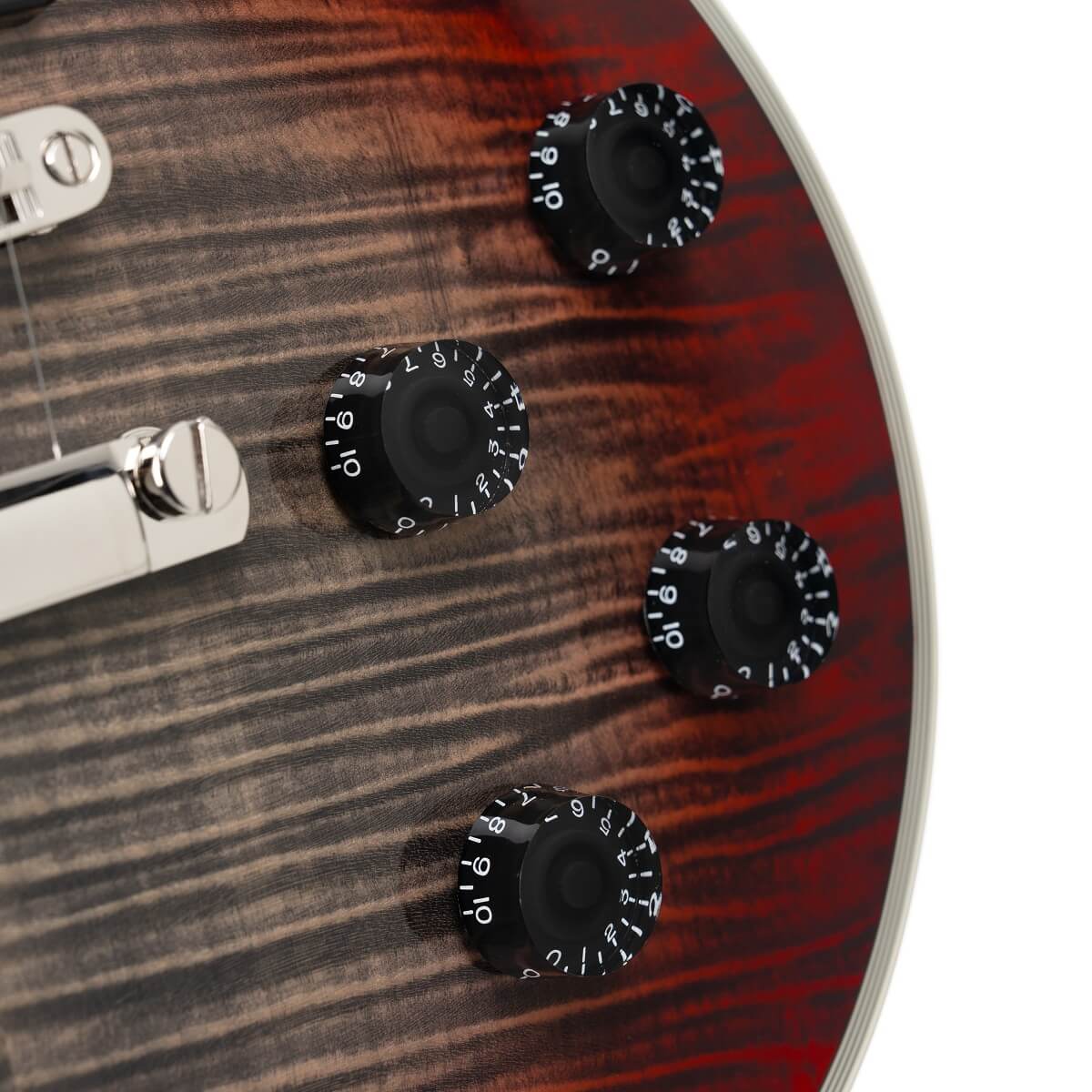 Cort CR300 Deluxe Lava Burst, headstock