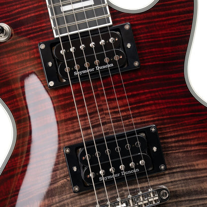 Cort CR300 Deluxe Lava Burst, pickups and controls