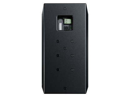 Optimal Audio Cuboid 12 rear panel with NL4 and Euroblock connectors and M8 fittings