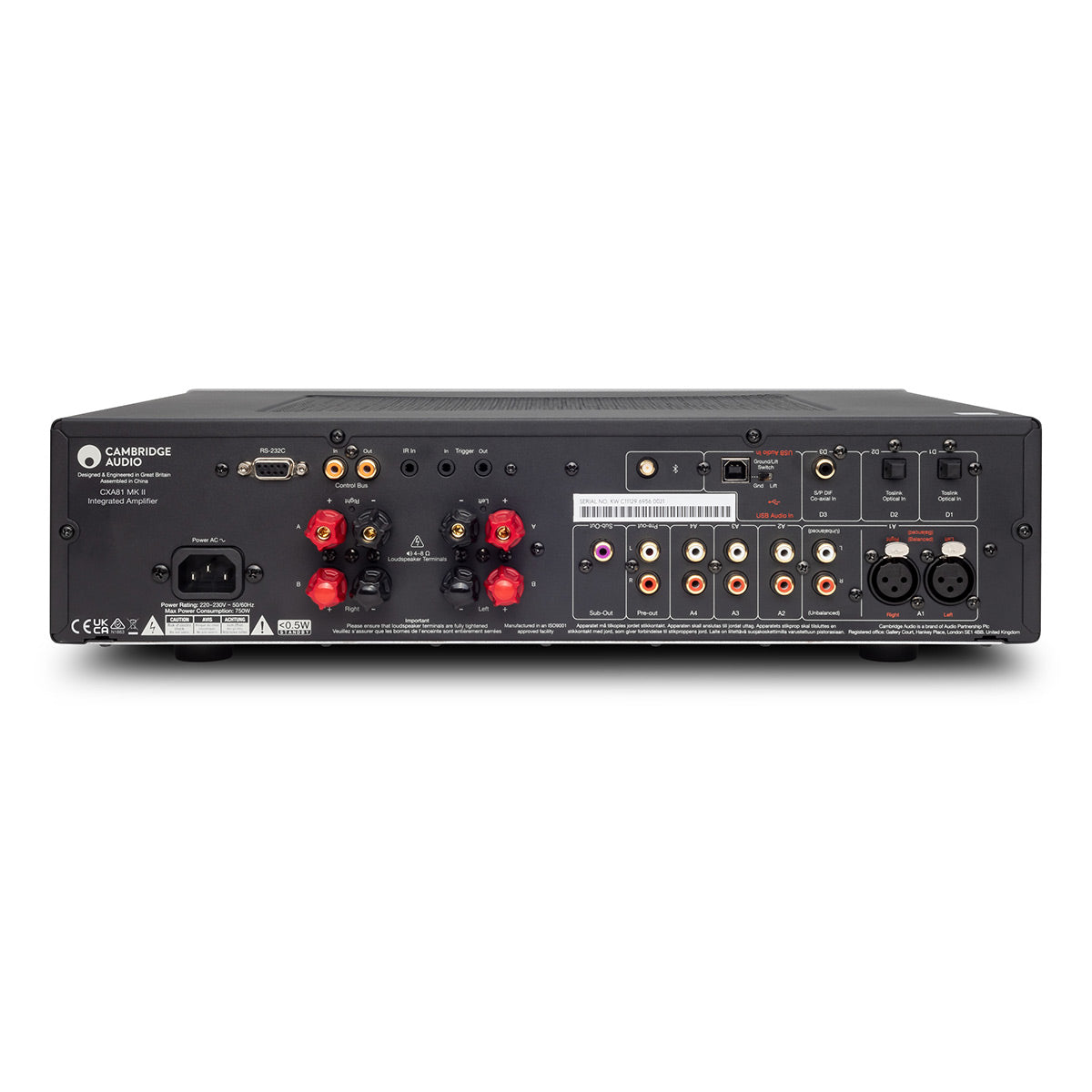 Cambridge Audio CXA81 Mk II Integrated Amplifier