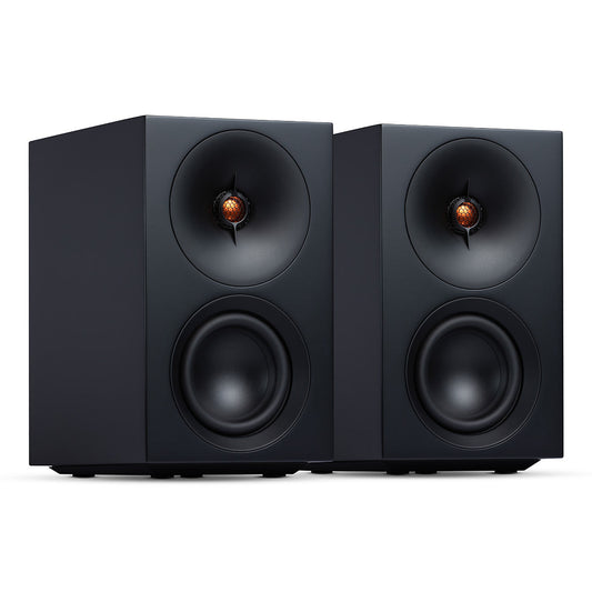 Cambridge Audio L/R S Powered Stereo Speakers, Pair, Black