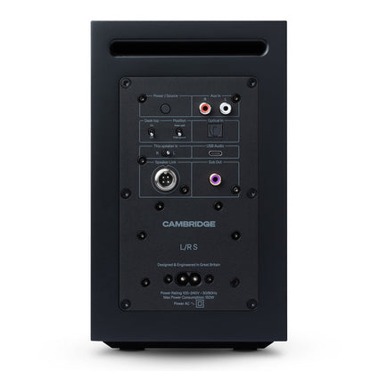 Cambridge Audio L/R S Powered Stereo Speakers, Pair