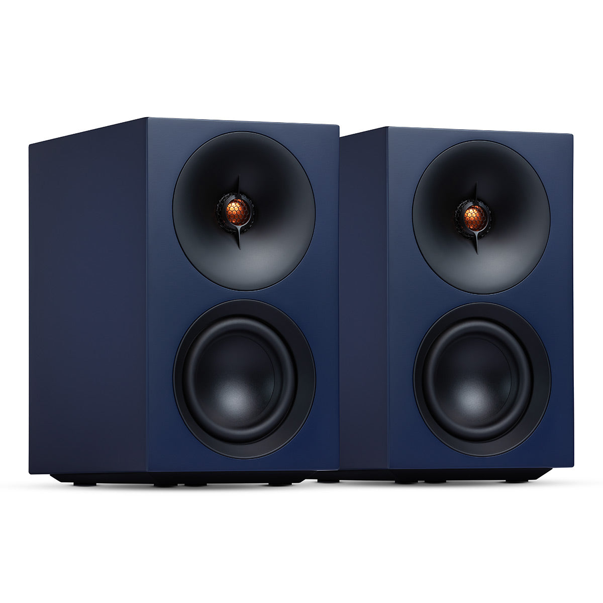 Cambridge Audio L/R S Powered Stereo Speakers, Pair, Blue