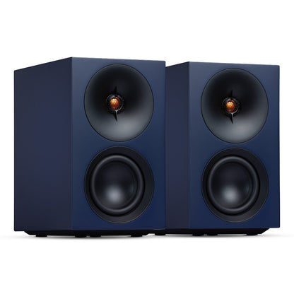 Cambridge Audio L/R S Powered Stereo Speakers, Pair, Blue