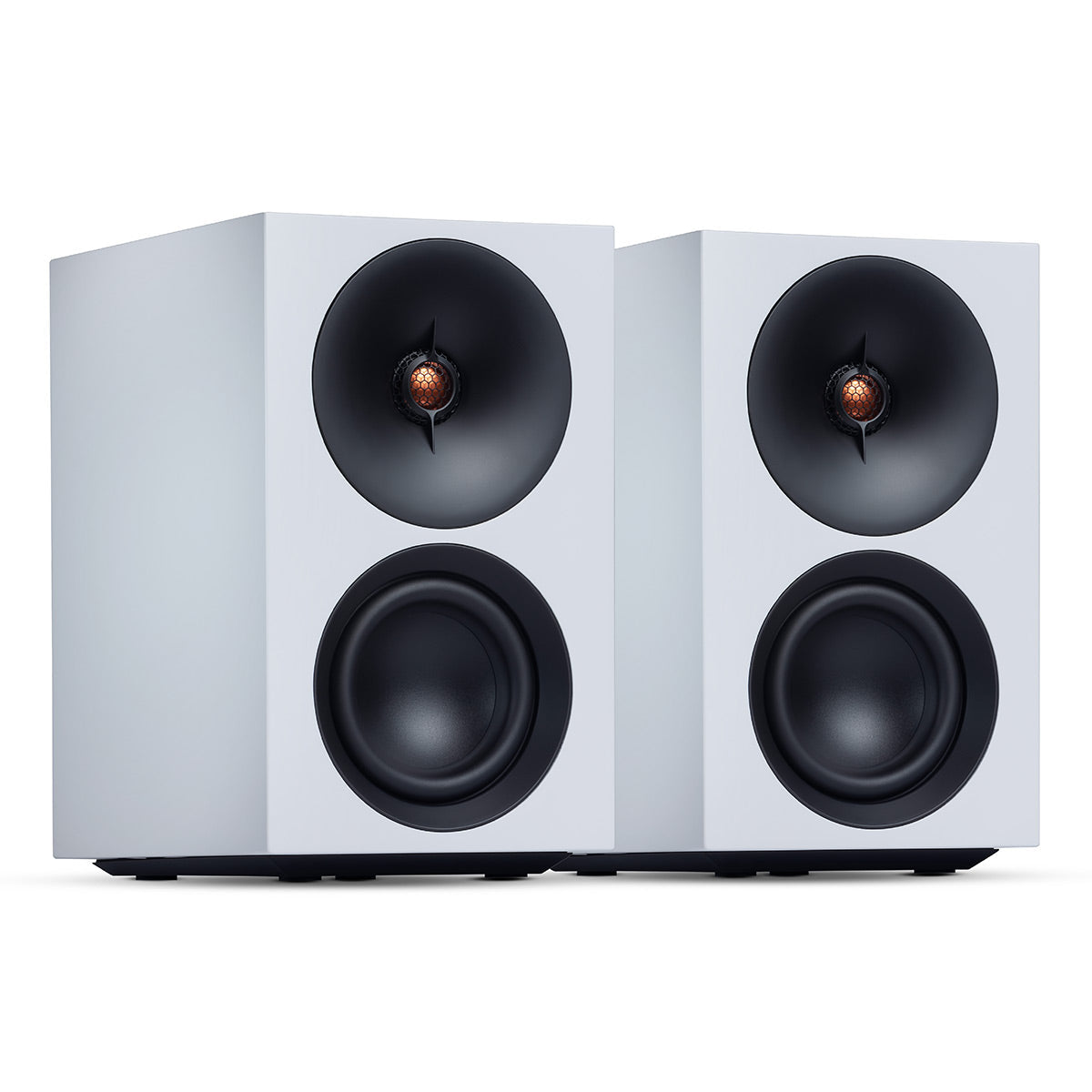 Cambridge Audio L/R S Powered Stereo Speakers, Pair, White