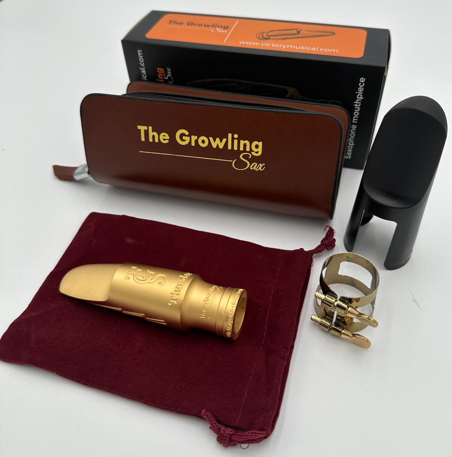 TMP-TTGP8S - Thunder Gold Plated Tenor Saxophone Mouthpiece - 8*