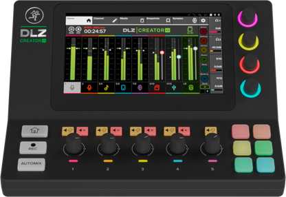 Mackie DLZ-CREATOR-XS Compact Adaptive Digital Mixer for Streaming and Podcasting