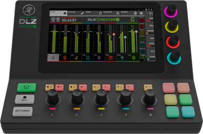 Mackie DLZ-CREATOR-XS Compact Adaptive Digital Mixer for Streaming and Podcasting