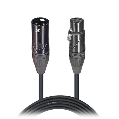 ProX 3-pin DMX male and female connectors