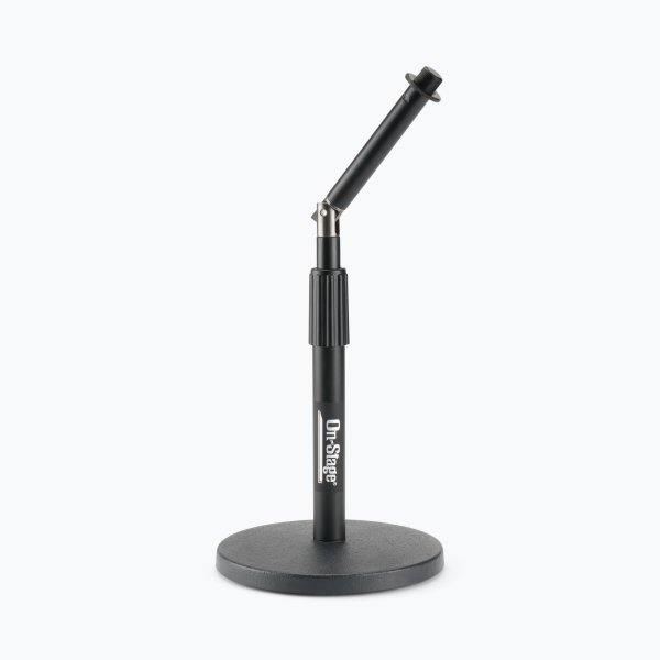 On-Stage Adjustable Desktop Mic Stand with Rocker-Lug