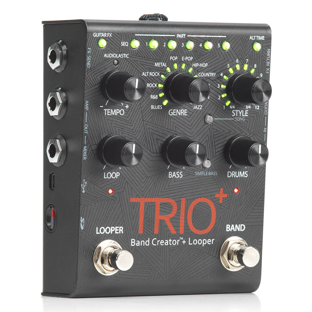 DigiTech Trio Plus Band Creator with 12 Genres and Looper view 4