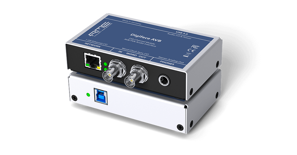RME Digiface AVB 256-Channel AVB Interface, product image